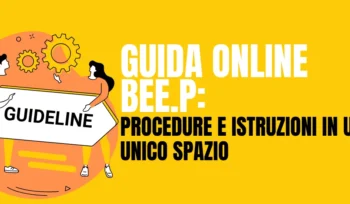 Guida software gestionale: scopri la Guida Online BEE.P